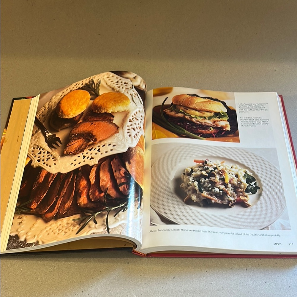 Southern Living 1995 Annual Recipes Cookbook for Kitchen Enthusiasts, Hardcover - Picture 4 of 4